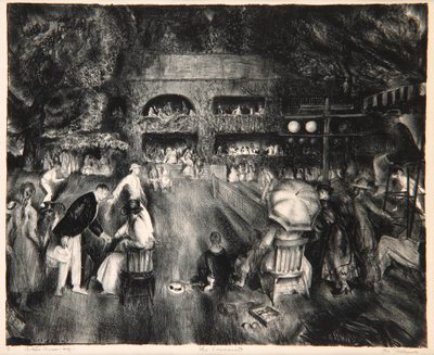 The Tournament by George Wesley Bellows